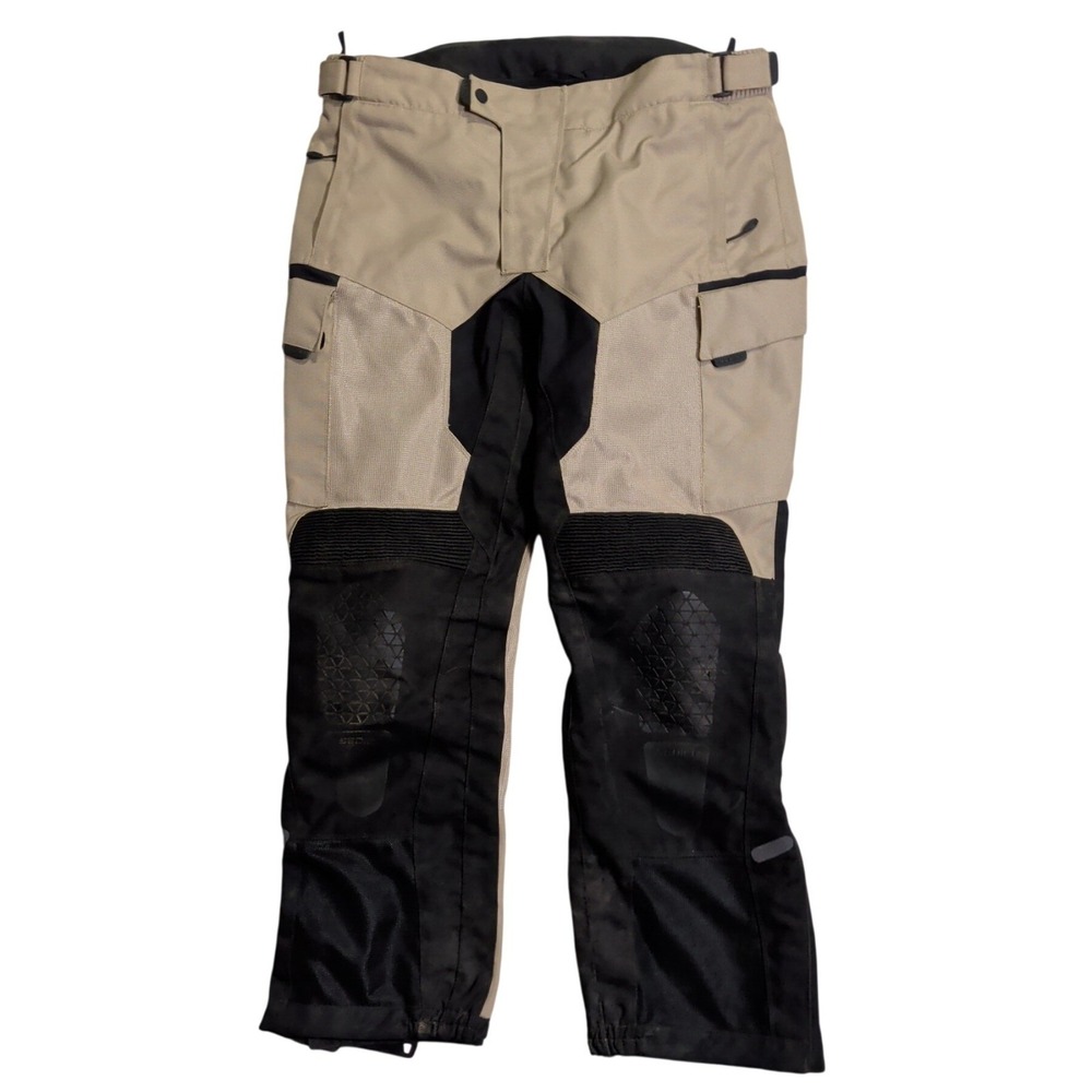 Sedici Marco 2 Mesh Pants Mens Size XXL Beige Black Waterproof Adjustable Waist